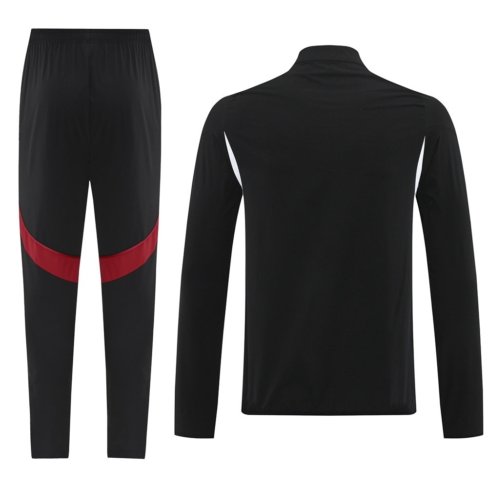 Tuta Liverpool Fasce Bianche Zip Intera