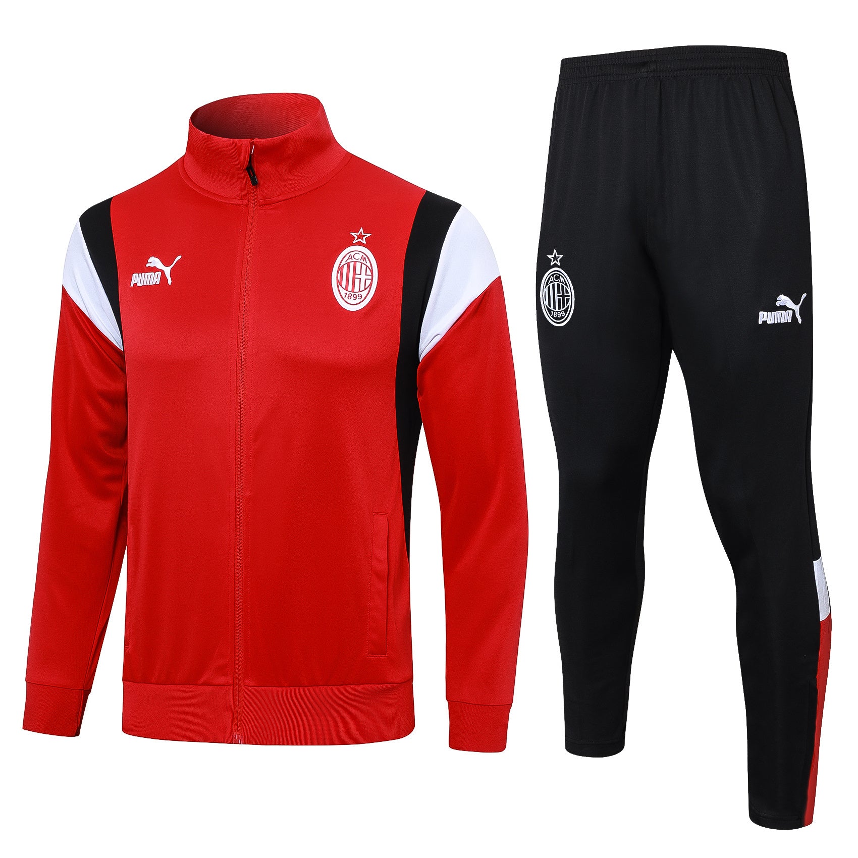 Tuta Milan Rosso New