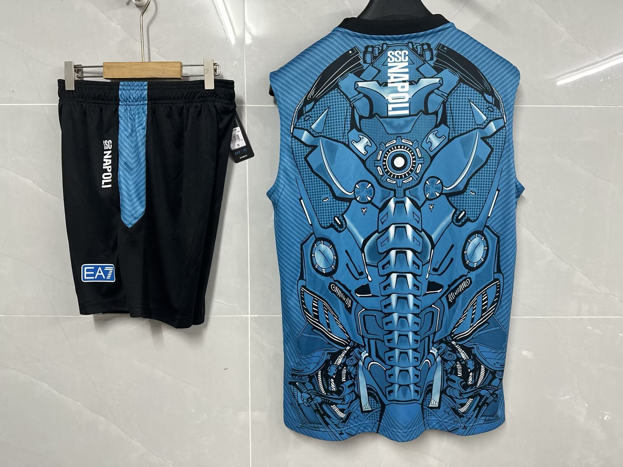 Napoli completo con canottiera Azzurro 2025/26