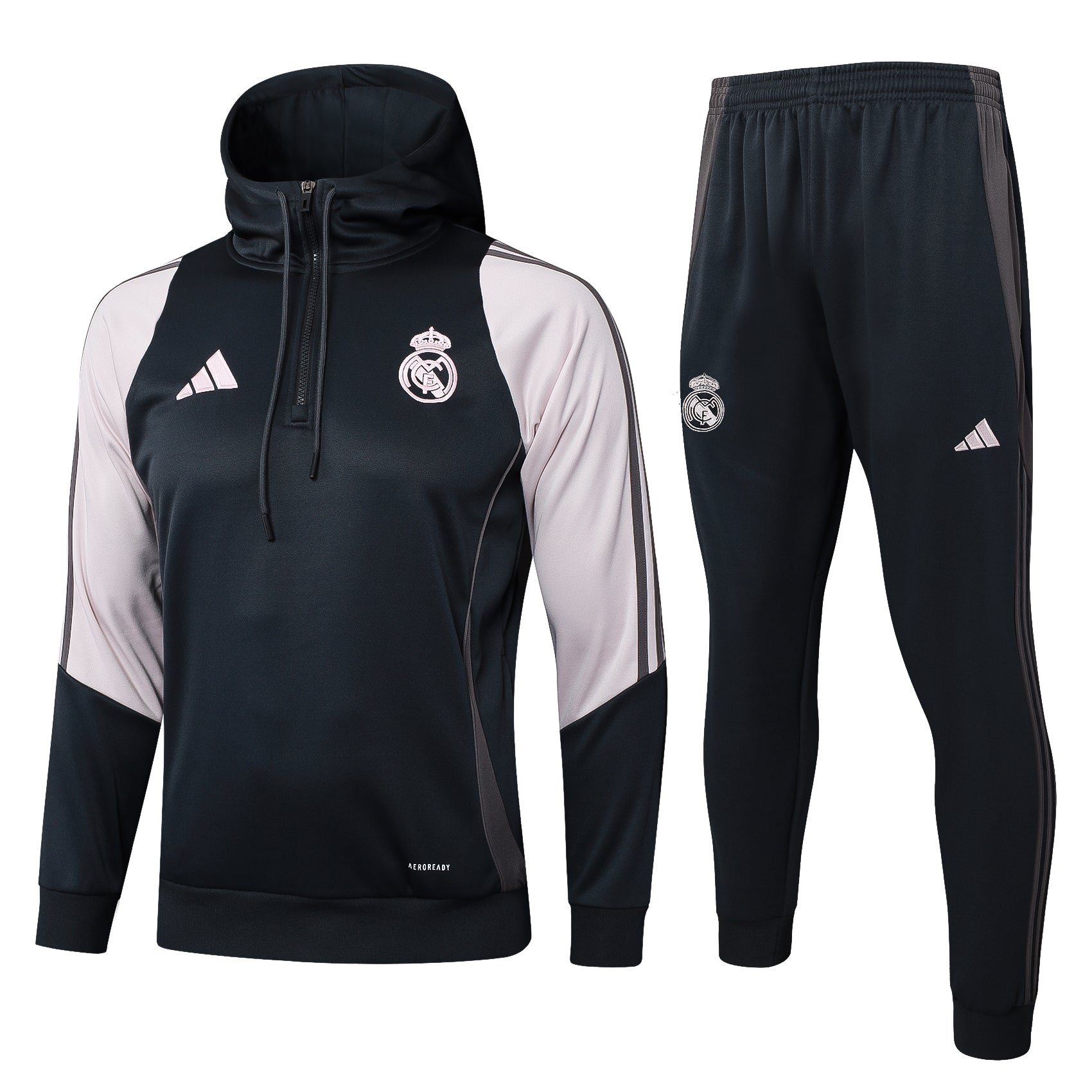Tuta Real Madrid New 2025 Black&White