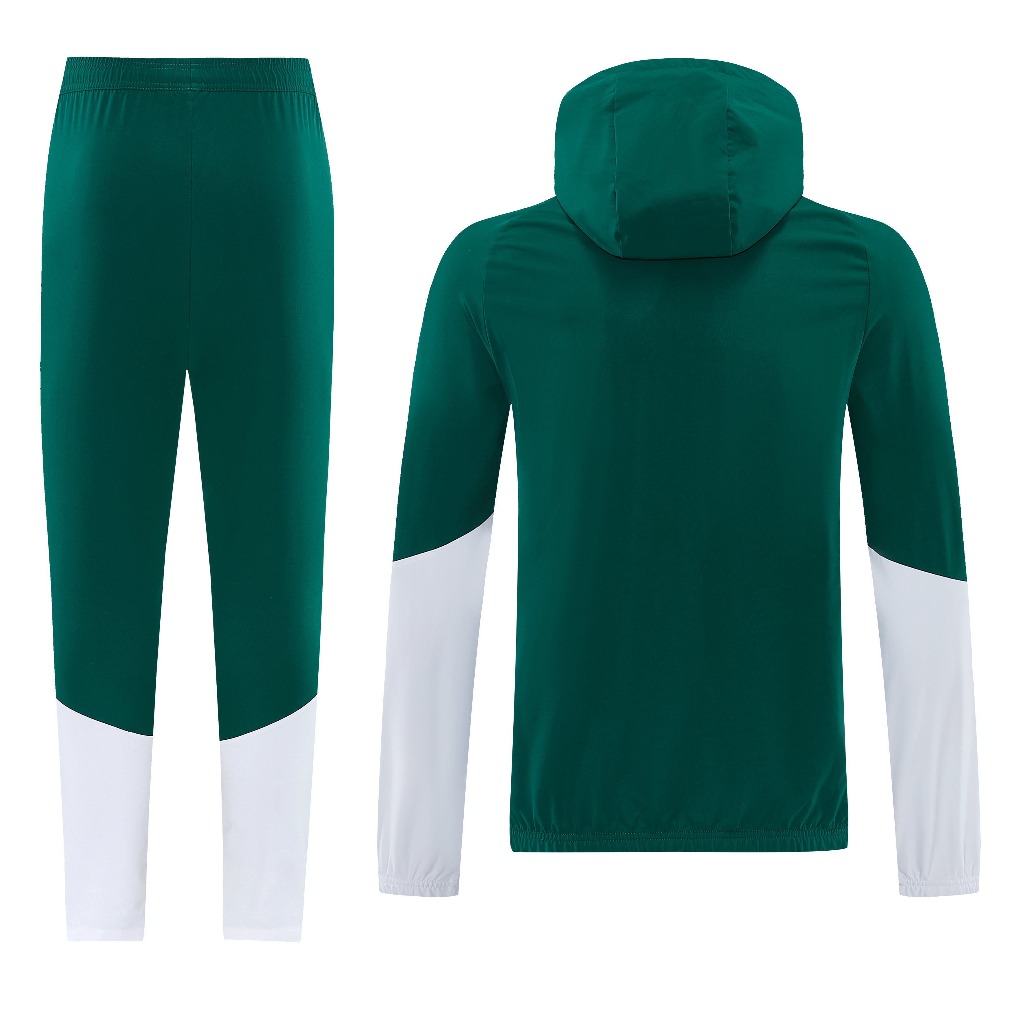 Tuta Italia Verde Zip Intera