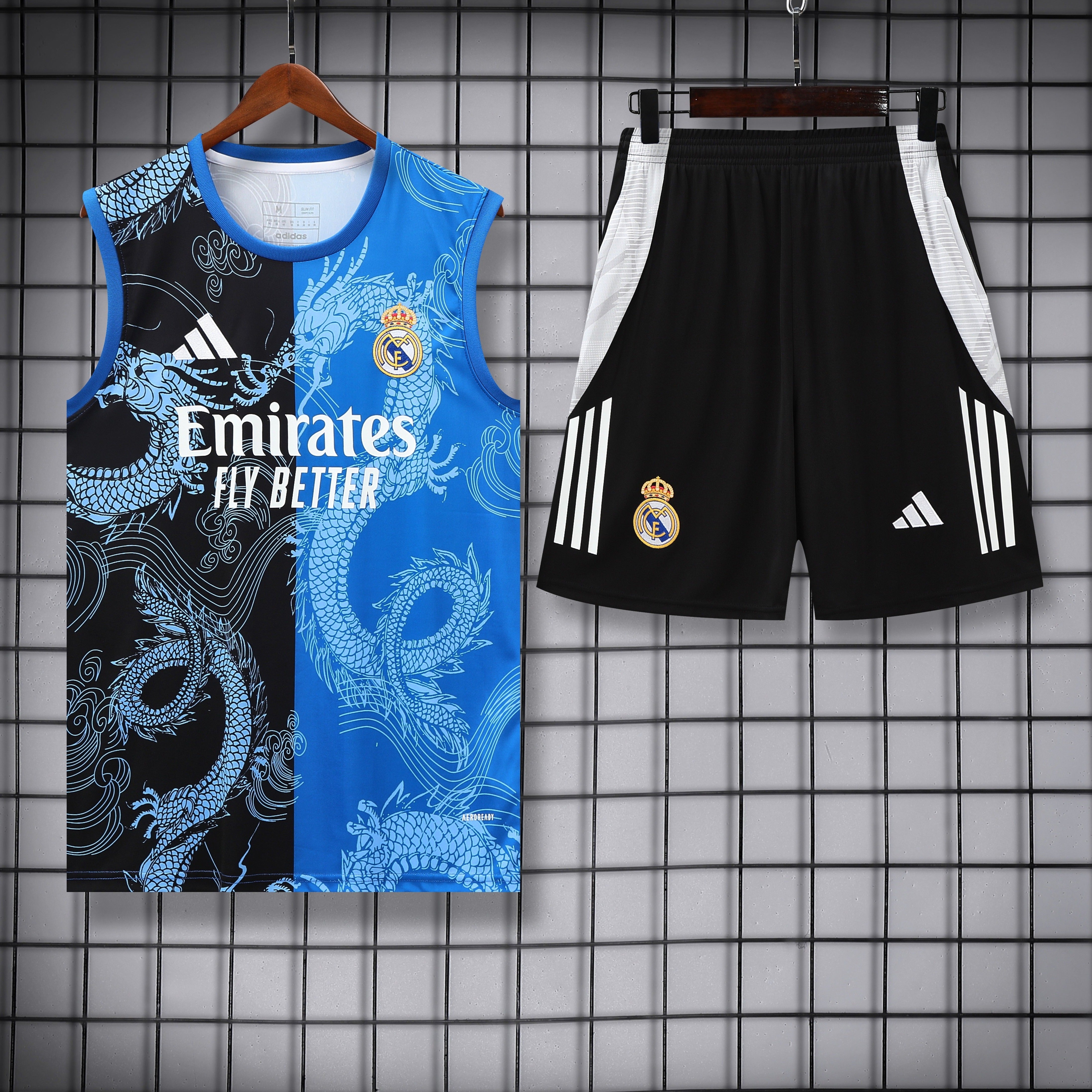 Real fantasy blu completo con canottiera 2025/26