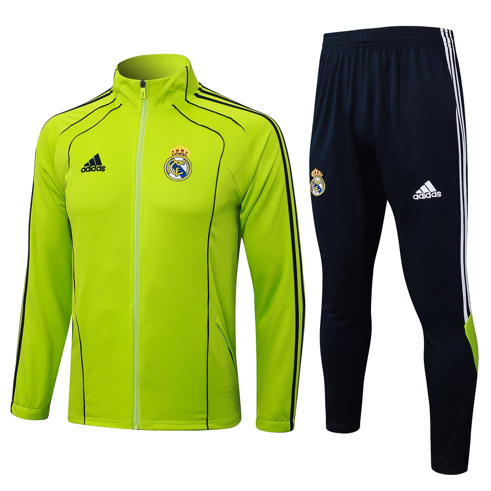 Tuta Real Madrid Fluo zip intera 2025/26