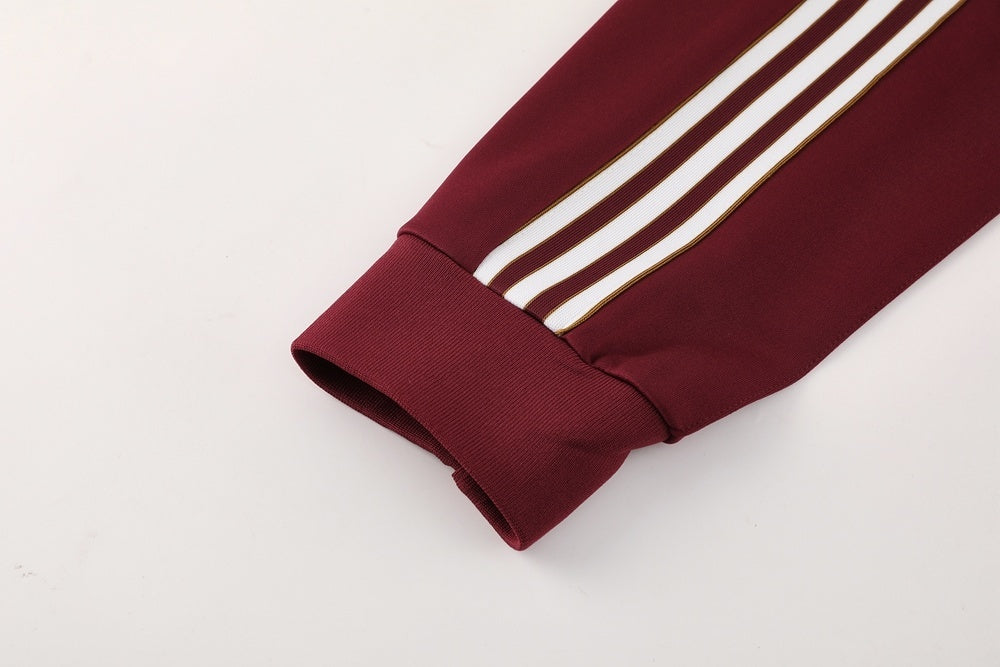 Tuta Arsenal rosso zip intera25/26