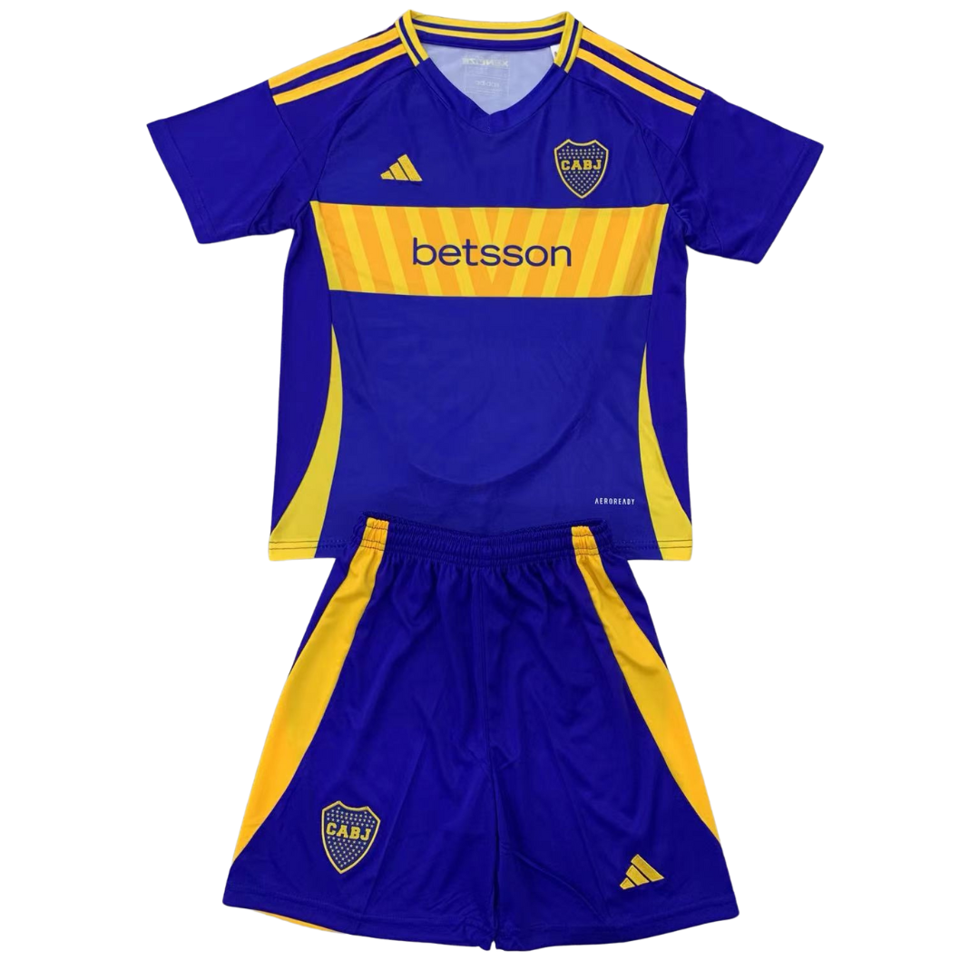 Boca home kit bambino 2024/2025