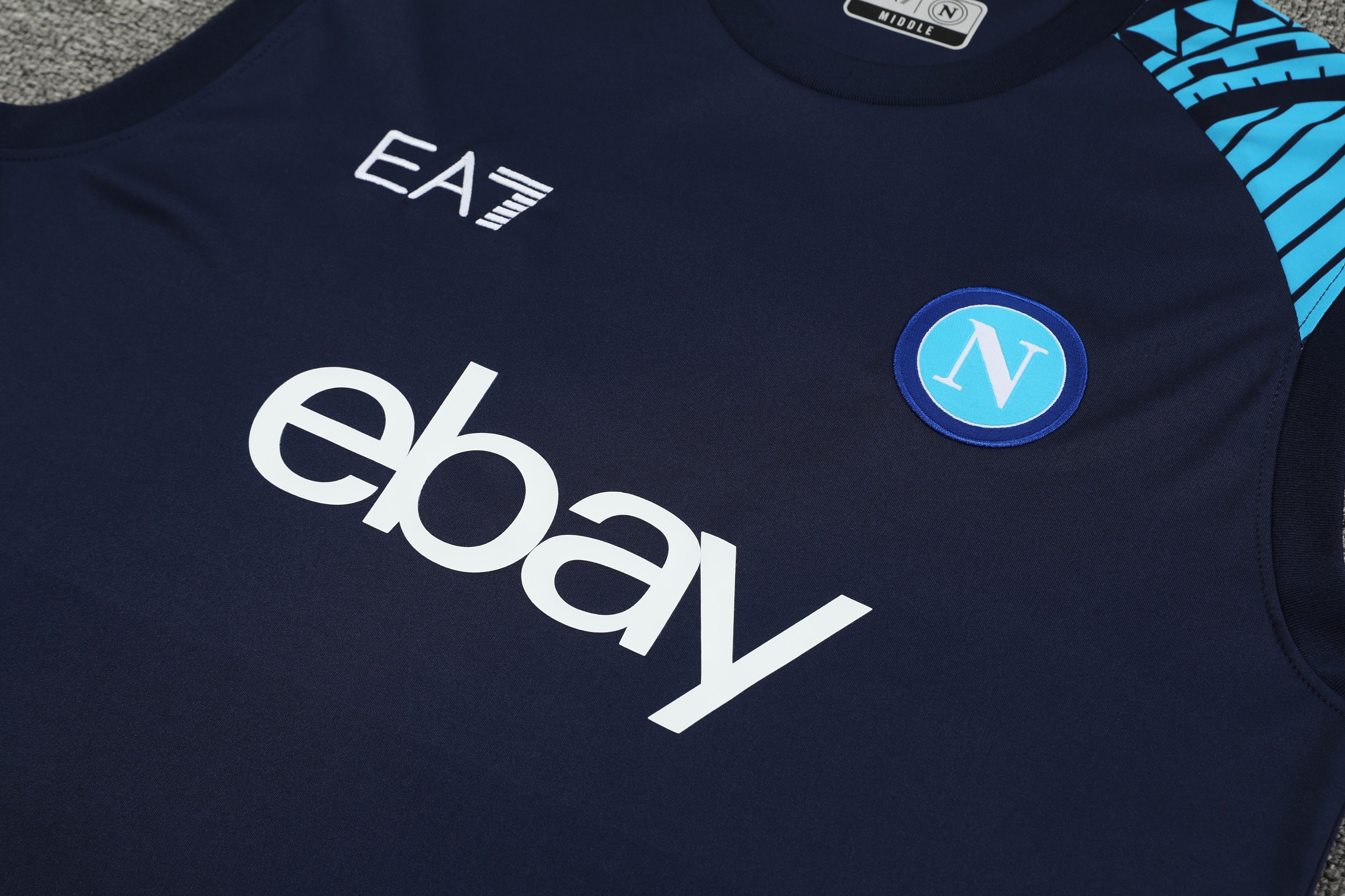 Napoli blu completo con canottiera