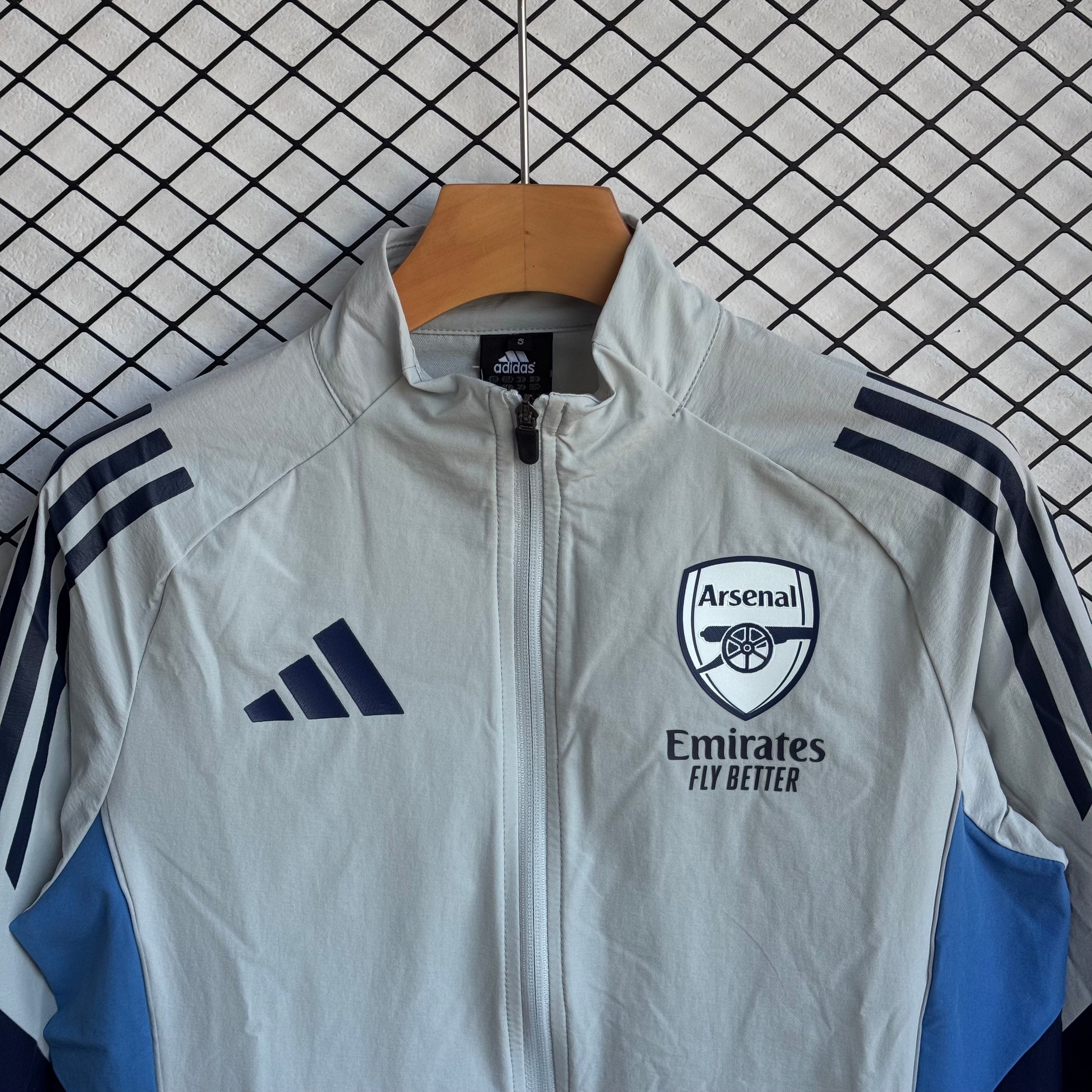 Tuta Arsenal Grigio e Blu 25-26