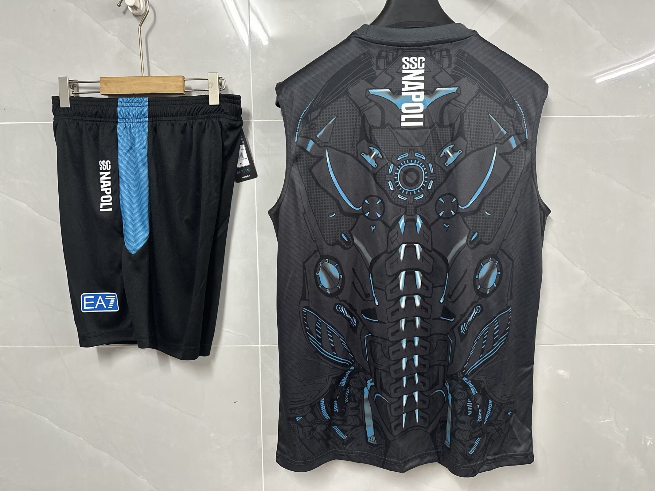 Napoli completo con canottiera Grigio 2025/26