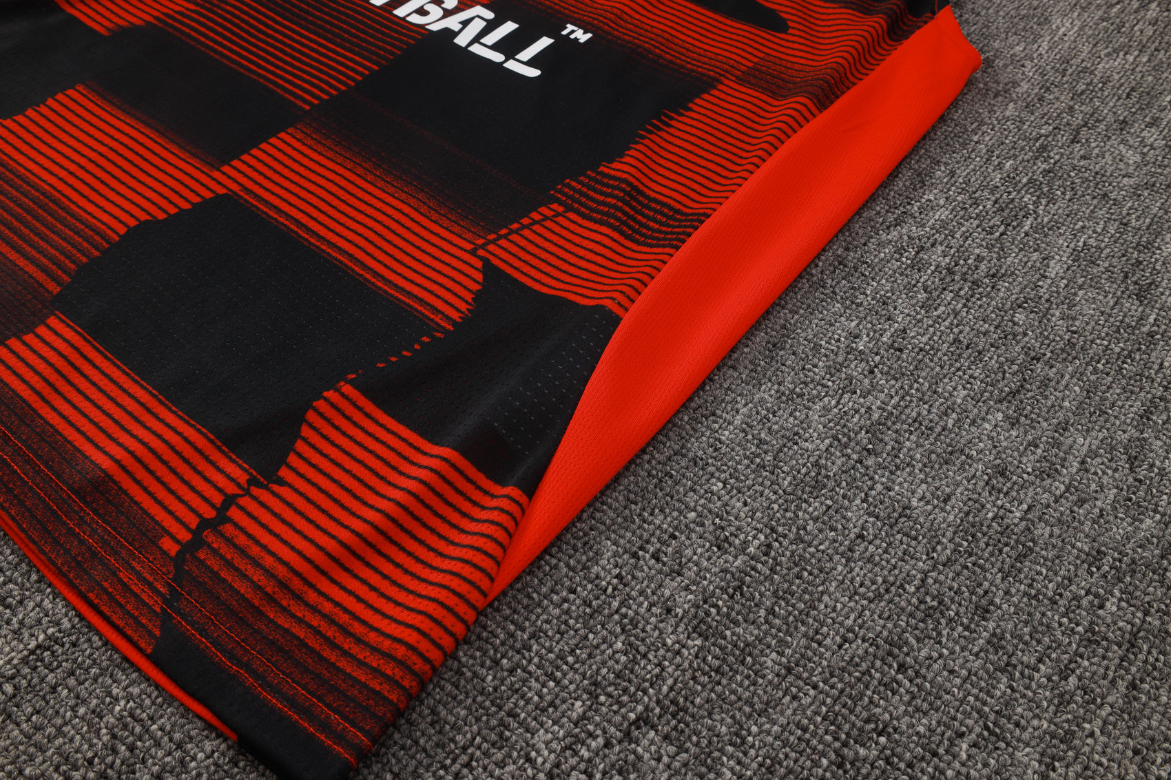 Milan Rosso Nero completo con canottiera