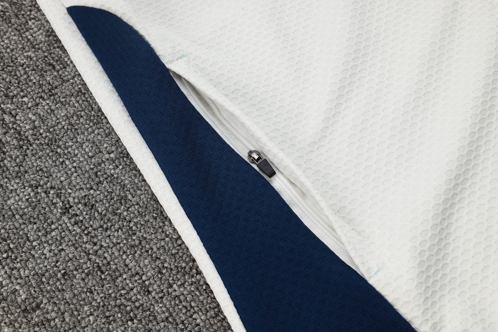 Tuta Portogallo bianco zip 2025/26