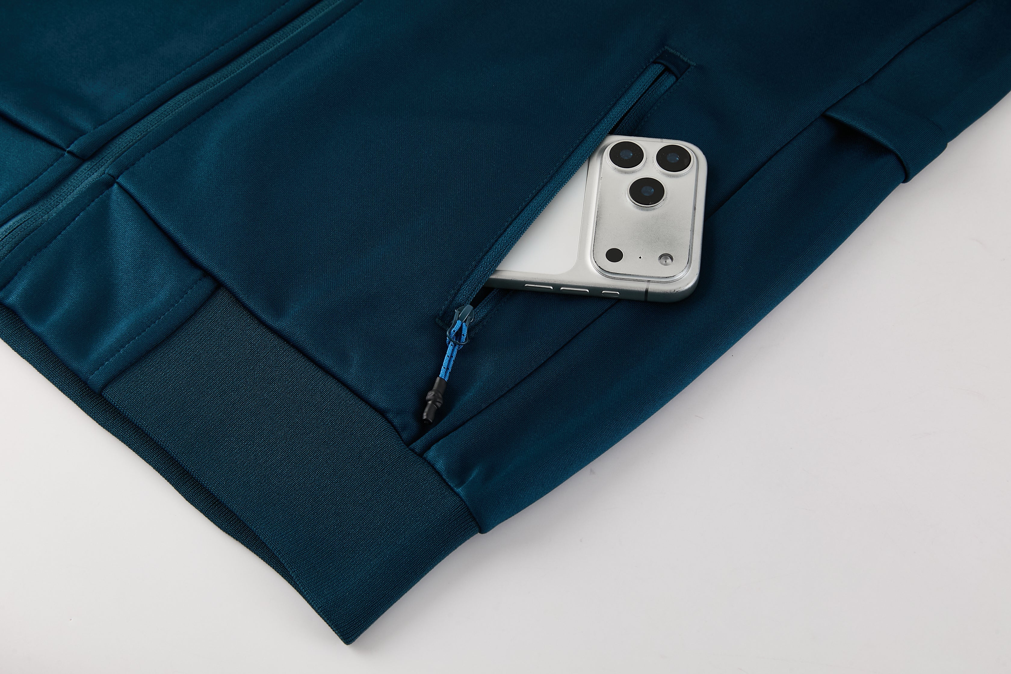 Tuta Napoli Blu Zip Intera 2026-27
