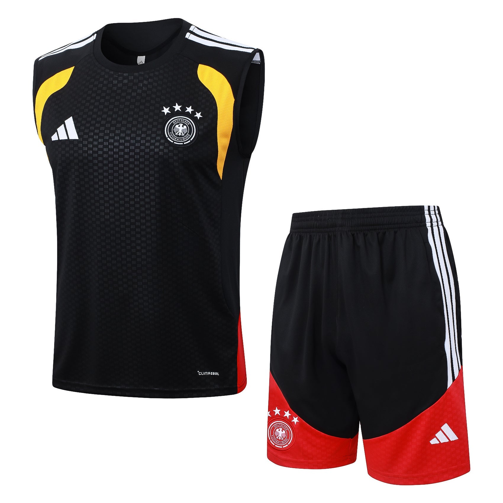Completo Canottiera Germania Nero 26/27