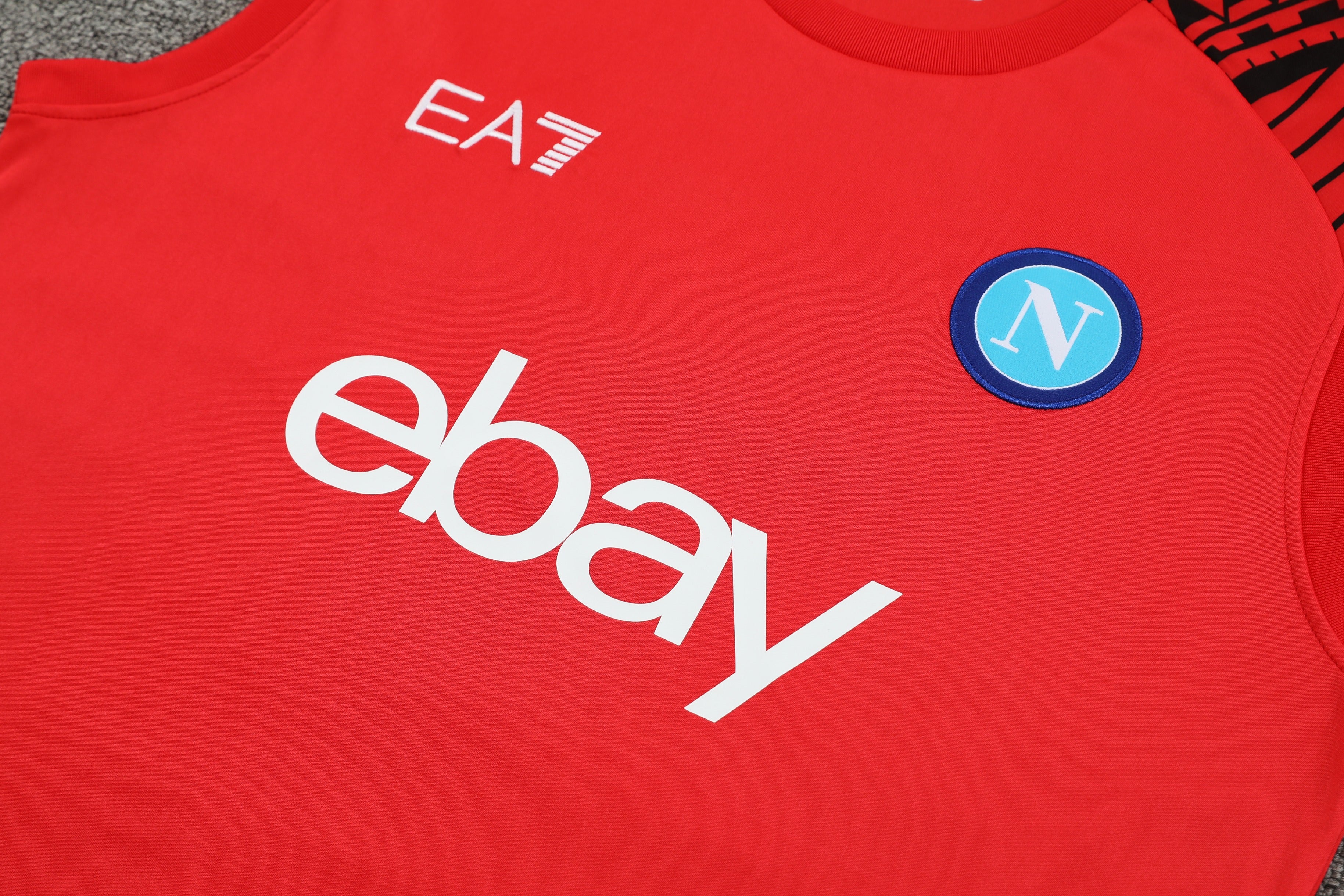 Napoli rosso completo con canottiera