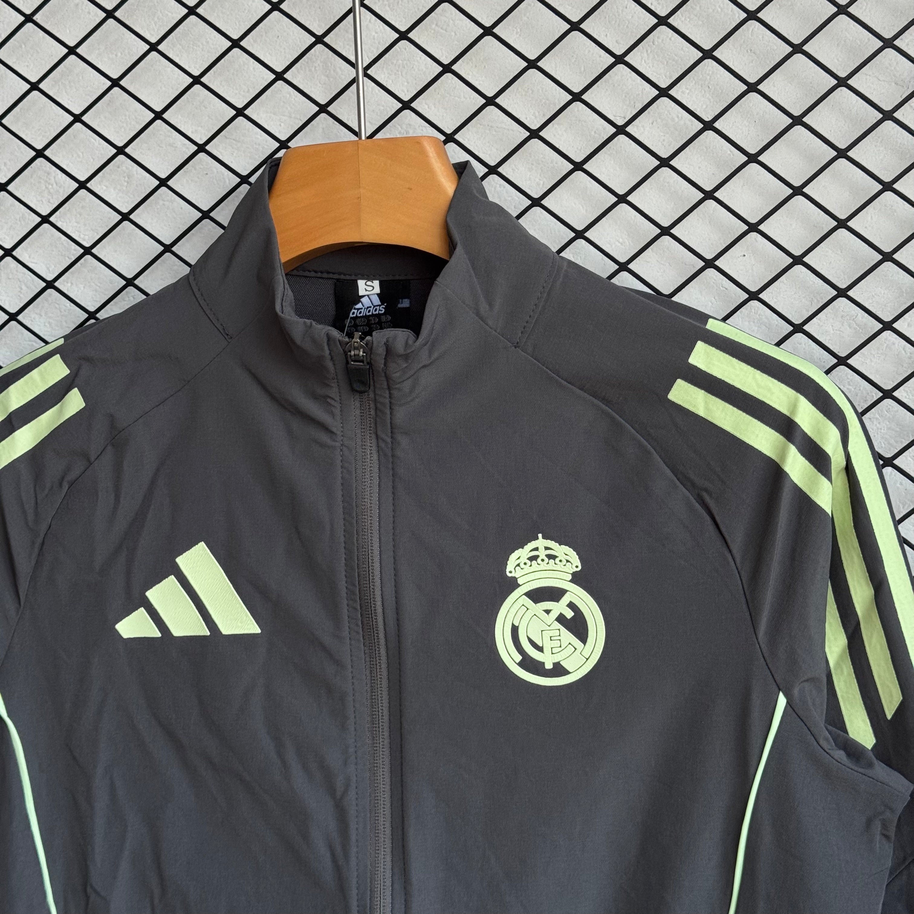 Tuta Real Madrid Grigio Scuro 25-26