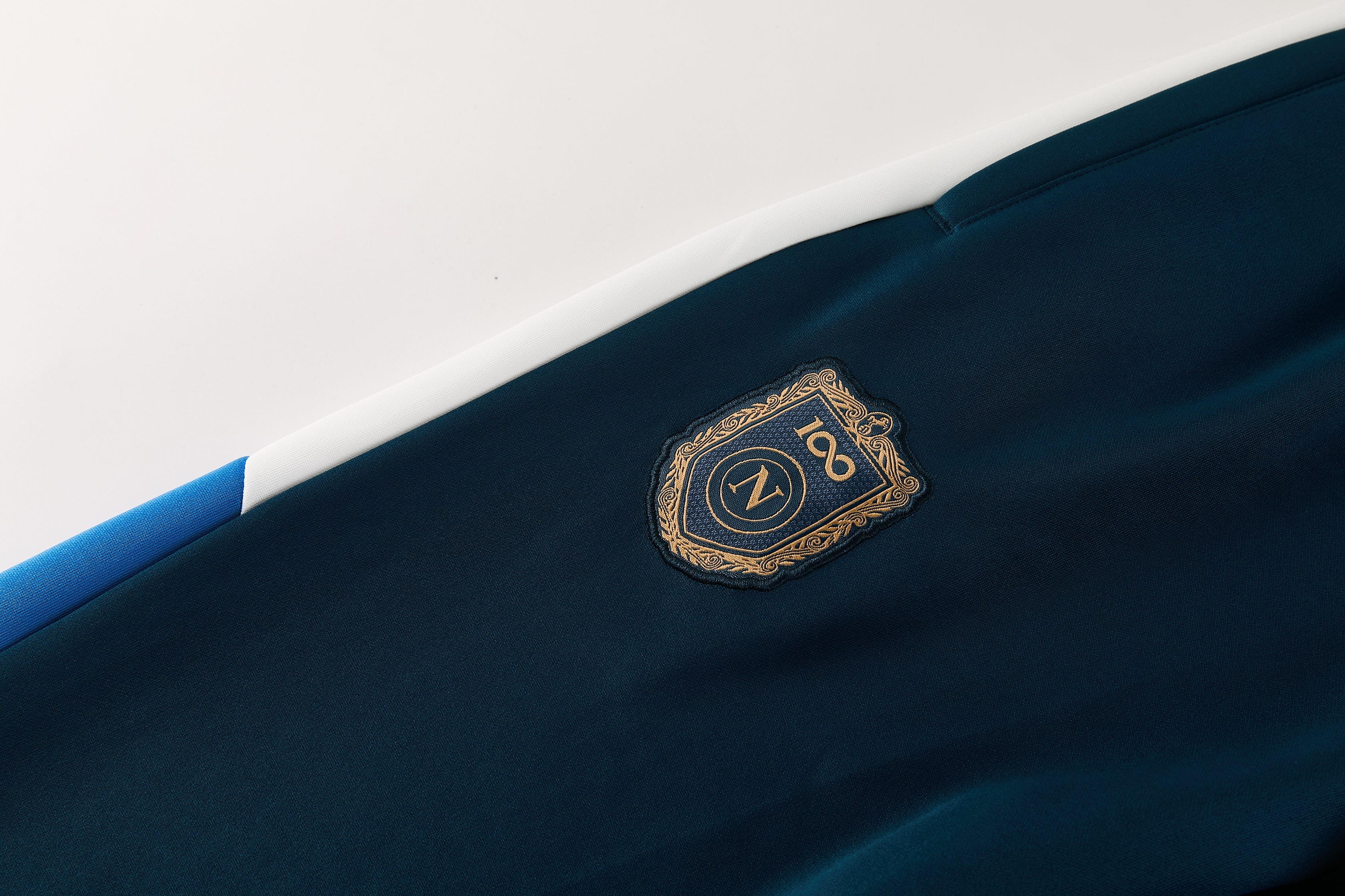 Tuta Napoli Blu Zip Intera 2026-27